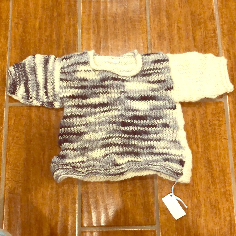 Wool spring sweater